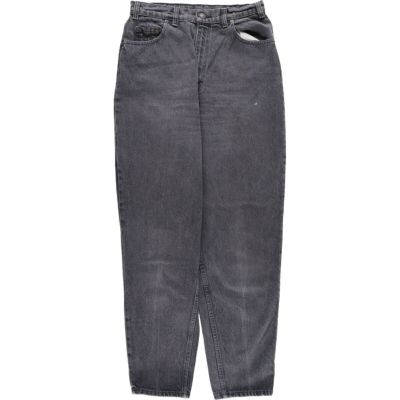 古着 90年代 リーバイス Levi's 580 ブラックデニム デニムパンツ