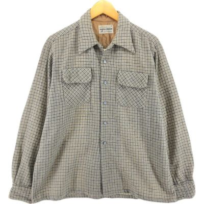 【中古】【SINGLE NOBLE】チェック柄シャツ& パンツセット bazzstore_1133584153493