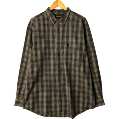 古着 90～00年代 ティンバーランド Timberland 長袖 ボタン