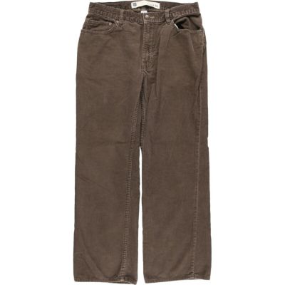 古着 ギャップ GAP BOOT FIT 本革レザーパンツ メンズw32相当