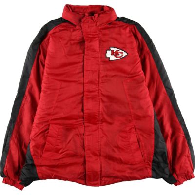 古着 90年代 スターター Starter PRO LINE NFL KANSAS CITY CHIEFS カンザスシティチーフス バックロゴ  ハーフジップ 中綿アノラックパーカー パファージャケット メンズXL相当 ヴィンテージ /eaa447367 【中古】 【241115】 |  古着屋JAM（ジャム）