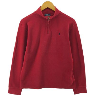 古着 ラルフローレン Ralph Lauren POLO by Ralph Lauren コットンニットハーフジップセーター レディースXL相当 /eaa526089 【中古】 【250310】 【ADEL/アデル】