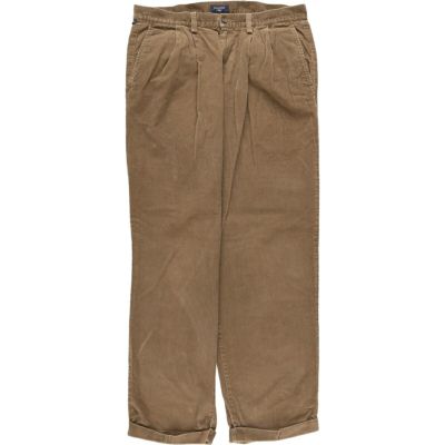 古着 90年代 ドッカーズ DOCKERS ツータック コットン×リネン