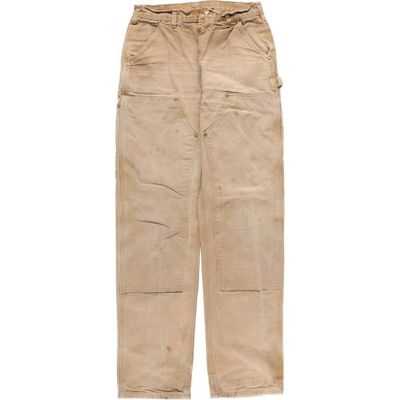 古着　Carhartt カーハート ダック ペインターパンツ ワーク ダブルニー 古着 カーハート Carhartt ダブルニー ダックペインターパンツ