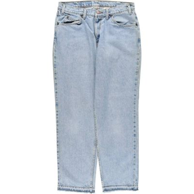 古着 90年代 リーバイス Levis 550 RELAXED FIT TAPERED LEG HUSKY オレンジタブ テーパードデニムパンツ メンズw32相当 ヴィンテージ /eaa528545 【中古】 【250317】
