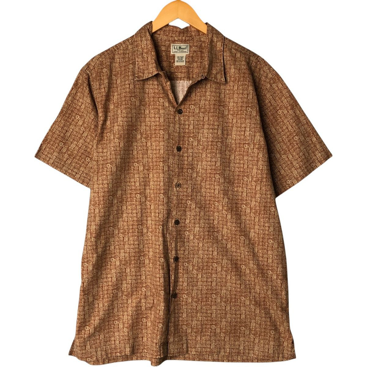 古着 80～90年代 エルエルビーン L.L.Bean COOL WEAVE 半袖 コットン  