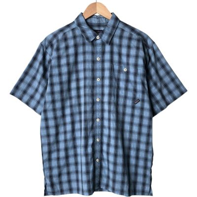 00年製　Patagonia パタゴニア シアサッカー シャツ y2k 00's Patagonia Seersucker S/S Shirt S / パタゴニア シア