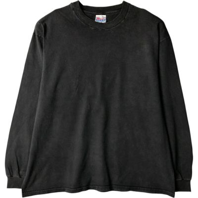 希少 90s〜 Hanes 古着 ヴィンテージ 無地 ロンT M 黒 ブラック 182894037.jpg?cmsp_timestamp=