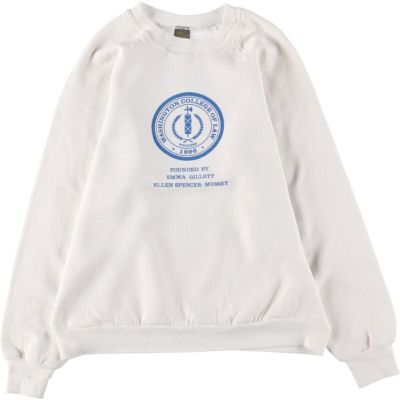 古着 90年代 ジャージーズ Jerzees カレッジスウェットシャツ トレーナー USA製 メンズL相当 ヴィンテージ /eaa528070 【中古】 【250317】