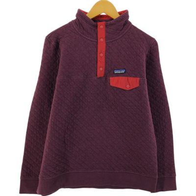 古着 パタゴニア Patagonia ORGANIC COTTON オーガニックコットン コットンキルトスナップT 25281FA16 ハーフスナップ フリースプルオーバー レディースL相当 /eaa525089 【中古】 【250317】 【Elulu/エルル】