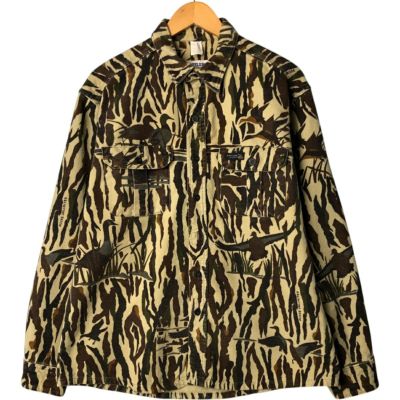 古着 90年代 RATTLERS 総柄 長袖 シャモアクロスシャツ USA製 メンズXL相当 ヴィンテージ /eaa581719 【中古】 【250920】