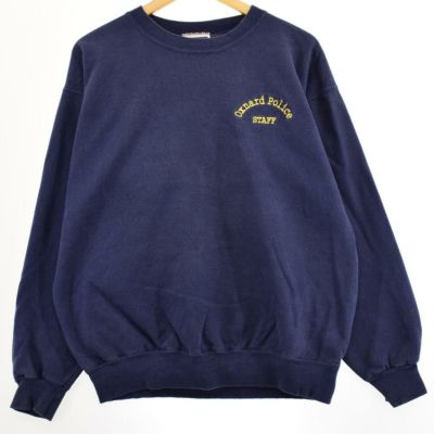 古着 COMFORT COLORS 両面プリント 袖プリント プリントスウェット