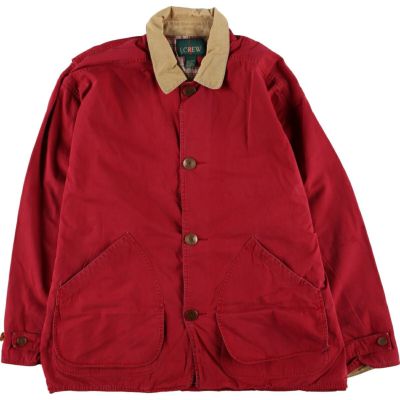 90年代 J.CREW Jクルー ハンティングジャケット 巨人タグ メンズL相当 J.Crew - 旧タグ J.CREW 90年代 ハンティングジャケット