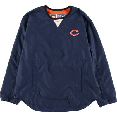 古着 90年代 ナイキ NIKE NFL CHICAGO BEARS シカゴベアーズ ウォームアッププルオーバー メンズL ヴィンテージ /eaa435553 【中古】 【240407】 ss2503_30