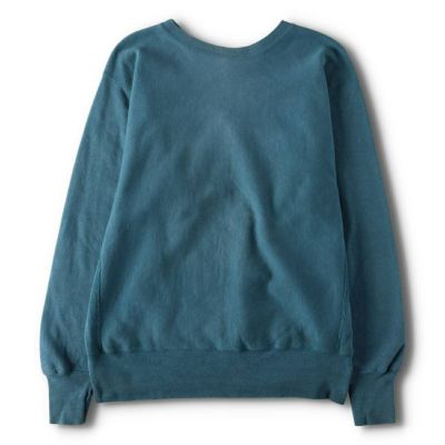 美品 M ターコイズ リバースウィーブ M 単色タグ 現行 Champion Reverse Weave 80s トリコタグ 2枚タグ USA製 Mサイズ