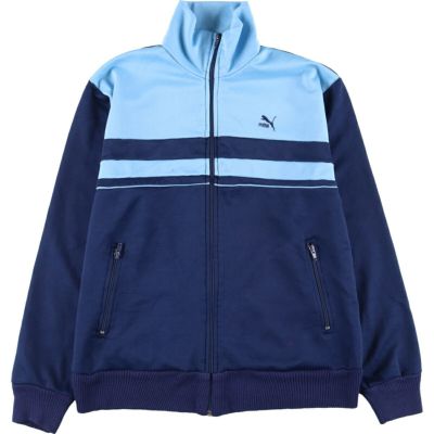 古着 70~80年代 プーマ PUMA ジャージ トラックジャケット メンズM 