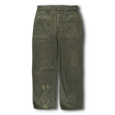 70's ヴィンテージ　オランダ軍　カーゴパンツ　82/80 1958年 オランダ軍 