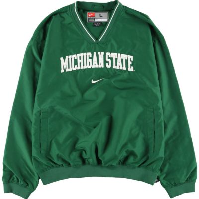 古着 00年代 ナイキ NIKE TEAM MICHIGAN STATE ミシガン州立大学 