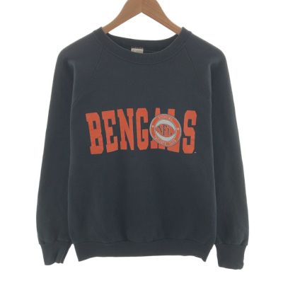古着 90年代 フルーツオブザルーム FRUIT OF THE LOOM NFL CINCINNATI BENGALS シンシナティベンガルズ スウェットシャツ トレーナー USA製 メンズL相当 ヴィンテージ /eaa392620 【中古】 【240914】 ss2503_30