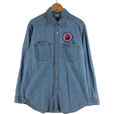 古着 リーバイス Levis RED TAB 長袖 デニム ウエスタンシャツ