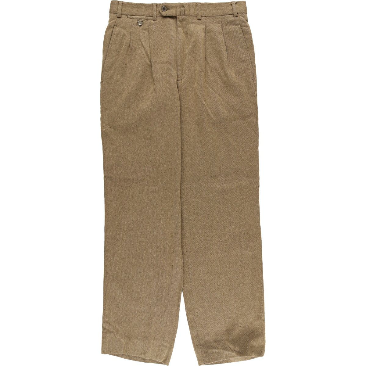 古着 アルマーニ ARMANI COLLEZIONI ワンタック ウールパンツ