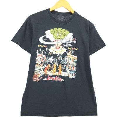 古着 GREEN DAY グリーンデイ バンドTシャツ バンT メンズM相当