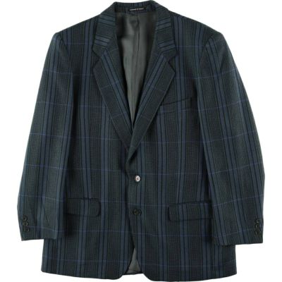 イヴサンローラン　ノーカラージャケット　ドット柄　ウール　プロミックス　ブルー 楽天市場】古着 YVES SAINT LAURENT イヴサンローラン 90s