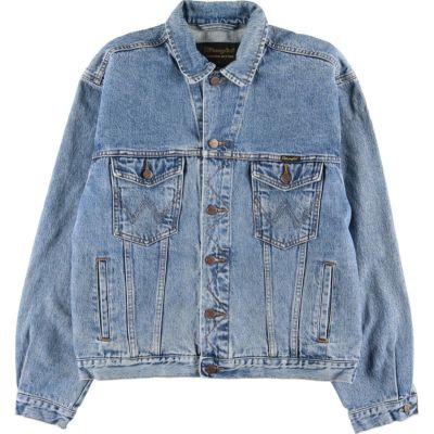 古着 ラングラー Wrangler デニムジャケット Gジャン メンズXL