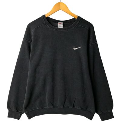 古着 90年代 ナイキ NIKE ワンポイントロゴスウェットシャツ