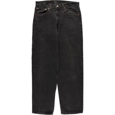 古着 90年代 リーバイス Levis 550 ブラックデニム テーパードデニム