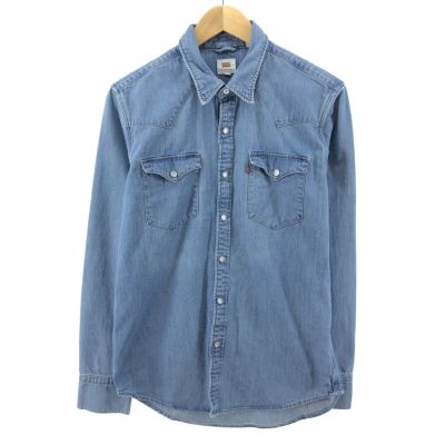 古着 リーバイス Levis 長袖 デニム ウエスタンシャツ メンズM /eaa385034 【中古】 【231025】 | 古着屋JAM（ジャム）