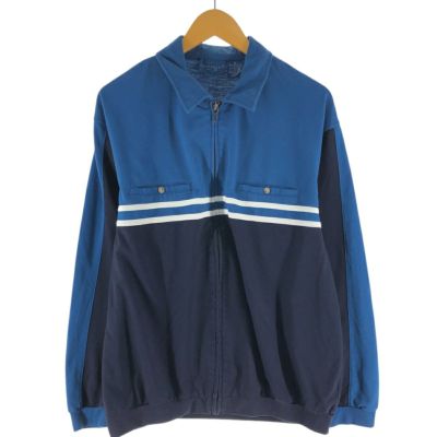古着 80～90年代 タウンクラフト TOWN CRAFT 襟付き スウェットフルジップパーカー メンズL相当/eaa530855 【中古】 【250321】