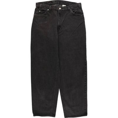 古着 90年代 リーバイス Levis 505 オレンジタブ ブラックデニム