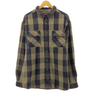 古着 70年代 ウールリッチ WOOLRICH チェック柄 ウールシャツ