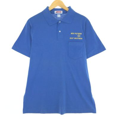 古着 90年代 ジャージーズ Jerzees 半袖 ポロシャツ USA製