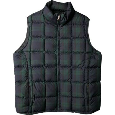 Eddie Bauer グリーンダウンベスト Eddie Bauer エディバウアー ダウンベスト メンズSM相当