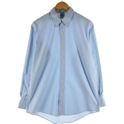 古着 ブルックスブラザーズ Brooks Brothers Est.1818 長袖 ボタンダウンシャツ USA製 メンズM相当 /eaa530042 【中古】 【250321】