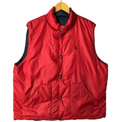 vintage Polo Ralph Lauren ダウンベスト リバーシブル 古着 ラルフローレン Ralph Lauren POLO RALPH LAUREN