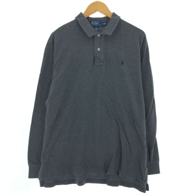 古着 ラルフローレン Ralph Lauren POLO by Ralph Lauren カットオフ 長袖 ポロシャツ レディースXL相当 /eaa481857 【SS2506_10】 古着 ラルフローレン Ralph Lauren POLO by Ralph Lauren カット