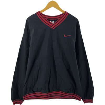 古着 90年代 ナイキ NIKE Vネック ナイロンプルオーバー メンズXL相当 ヴィンテージ /eaa527657 【中古】 【250320】