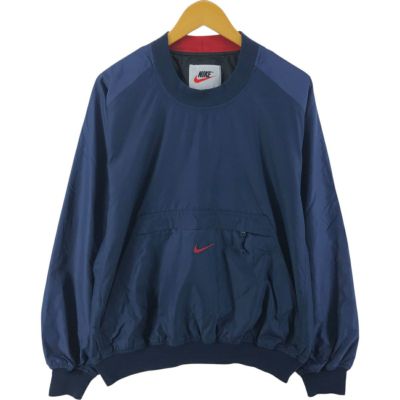 NIKE 古着 90年代 ナイキ リバーシブル ハーフジップ ウォーム