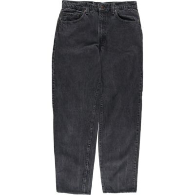 90's Levi's 550 Black Denim Pants USA製 W34 L29 90年代