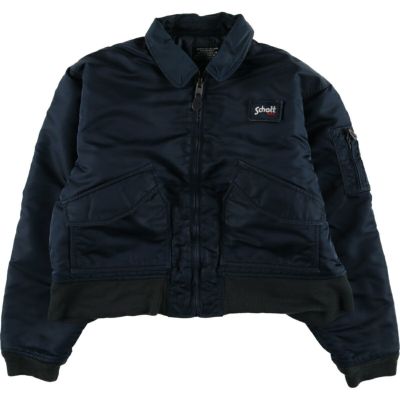 古着 民間品 ショット SCHOTT CWU-Rタイプ ミリタリー フライトジャケット メンズL相当 /eaa520609 【中古】 【250222】