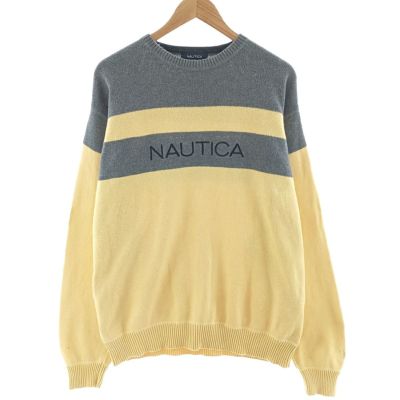 古着 ノーティカ NAUTICA JEANS COMPANY コットンニットハーフ