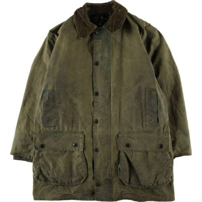 古着 90年代 バブアー Barbour NORTHUMBRIA ノーザンブリア 旧3ワラント ワックスコットン オイルドジャケット 英国製 C42 メンズXL相当 ヴィンテージ /evb007207 【中古】 【250302】