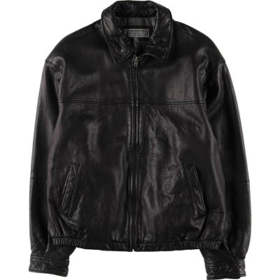 古着 PROSHIELD スイングトップタイプ レザーブルゾン メンズXL相当 /eaa528493 【中古】 【250322】