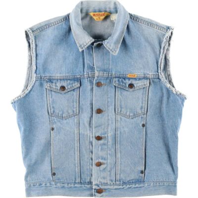 古着 80年代 ラスラー RUSTLER デニムジャケット Gジャン USA製 メンズ