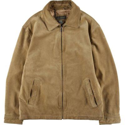 ジャケット・アウター 00s BANANA REPUBLIC swing top jacket Banana Republic Men's quality Leather Jacket XL full zipper