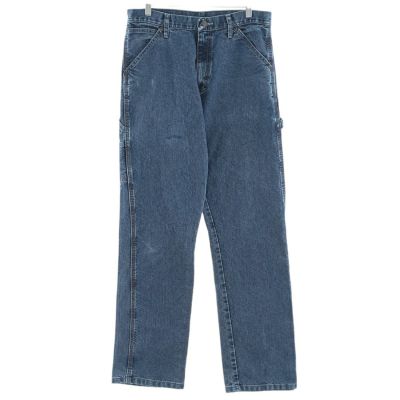 古着 00年代 ラングラー Wrangler CARPENTER デニムペインターパンツ メンズw32相当 /eaa404796 【中古】 【250323】