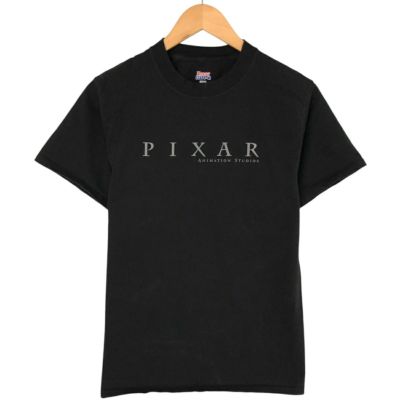 古着 ヘインズ Hanes BEEFY-T PIXAR ピクサー アドバタイジングTシャツ メンズS相当 /eaa530909 【中古】 【250323】